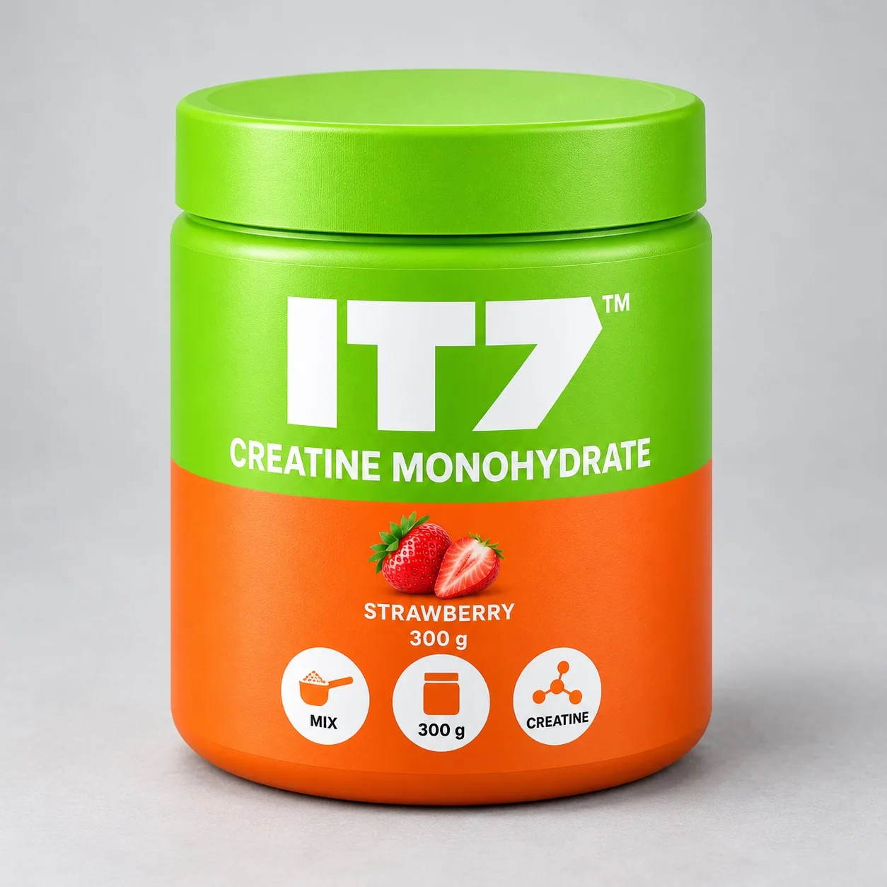 IT7 Creatine Monohydrate — студійна візуалізація упаковки