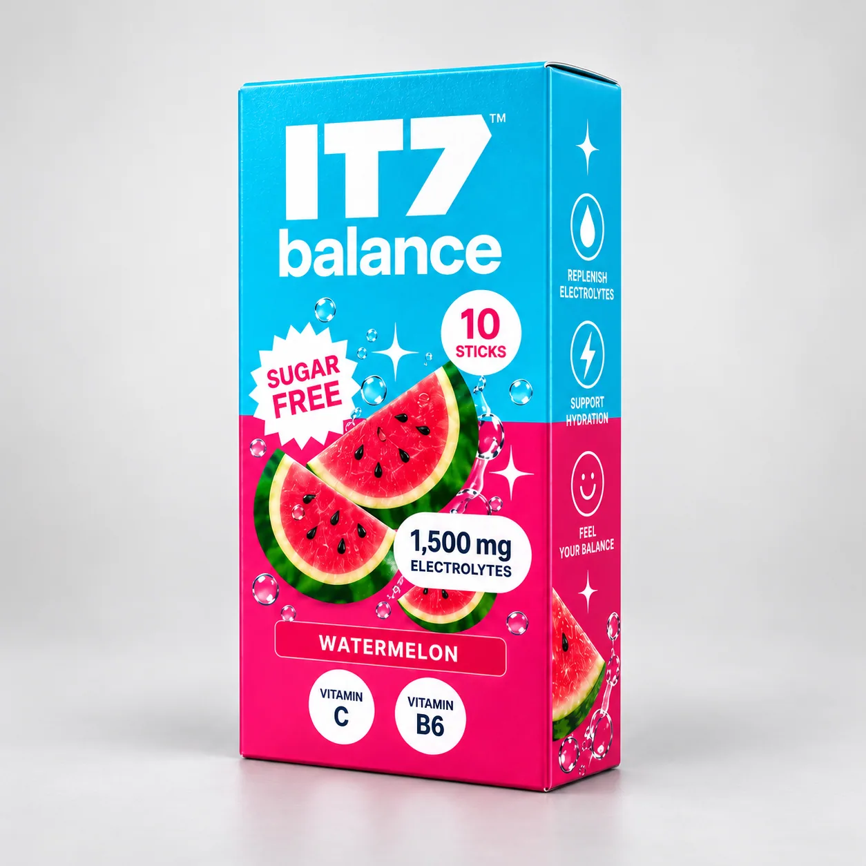 IT7 Balance — студійна візуалізація упаковки